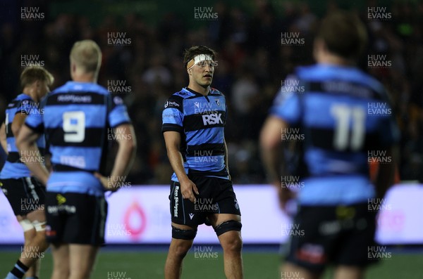 270925 - Cardiff Rugby v Emirates Lions - United Rugby Championship - Teddy Williams of Cardiff 