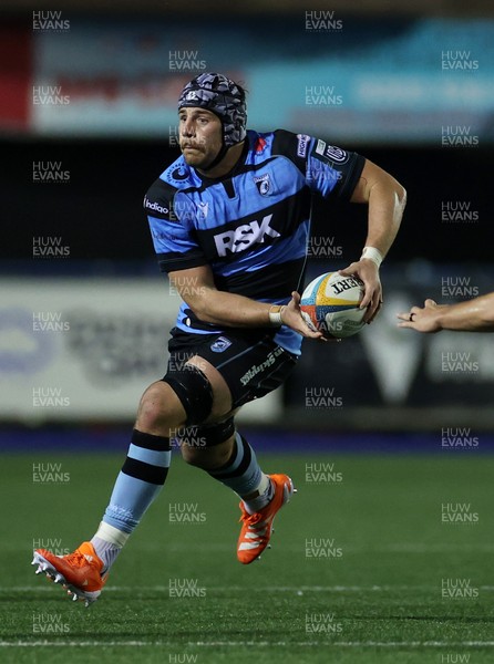 270925 - Cardiff Rugby v Emirates Lions - United Rugby Championship - Alun Lawrence of Cardiff 
