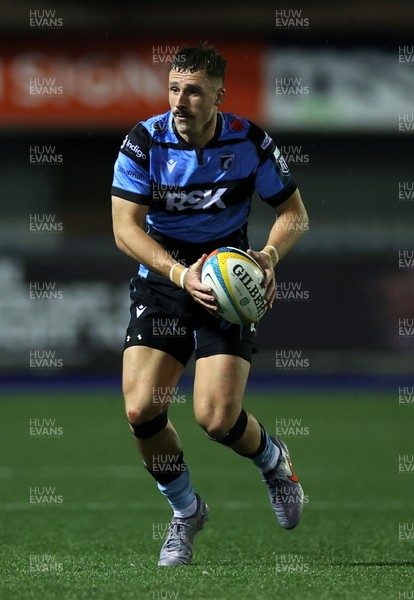 270925 - Cardiff Rugby v Emirates Lions - United Rugby Championship - Harri Millard of Cardiff 