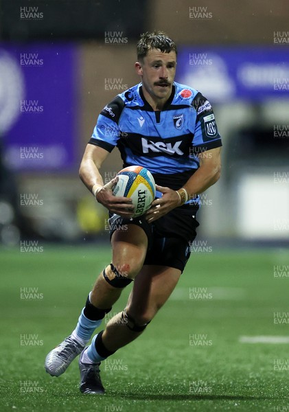 270925 - Cardiff Rugby v Emirates Lions - United Rugby Championship - Harri Millard of Cardiff 