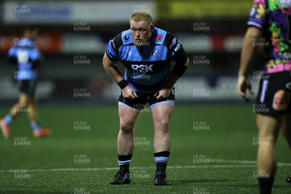 270925 - Cardiff Rugby v Emirates Lions - United Rugby Championship - Keiron Assiratti of Cardiff 