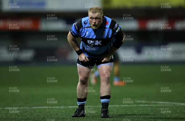 270925 - Cardiff Rugby v Emirates Lions - United Rugby Championship - Keiron Assiratti of Cardiff 