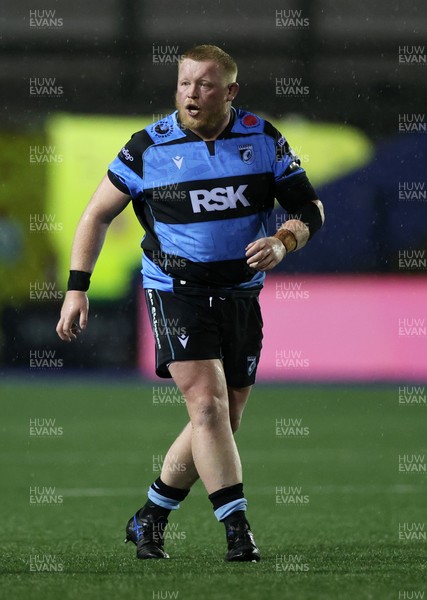 270925 - Cardiff Rugby v Emirates Lions - United Rugby Championship - Keiron Assiratti of Cardiff 