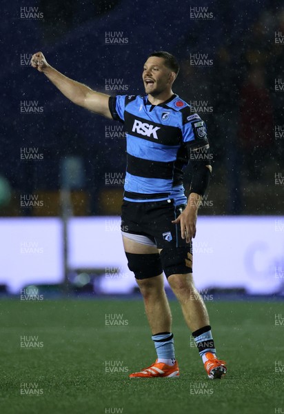 270925 - Cardiff Rugby v Emirates Lions - United Rugby Championship - Ben Donnell of Cardiff 