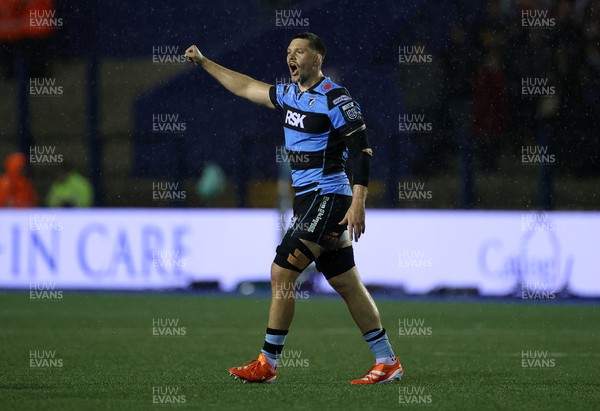 270925 - Cardiff Rugby v Emirates Lions - United Rugby Championship - Ben Donnell of Cardiff 