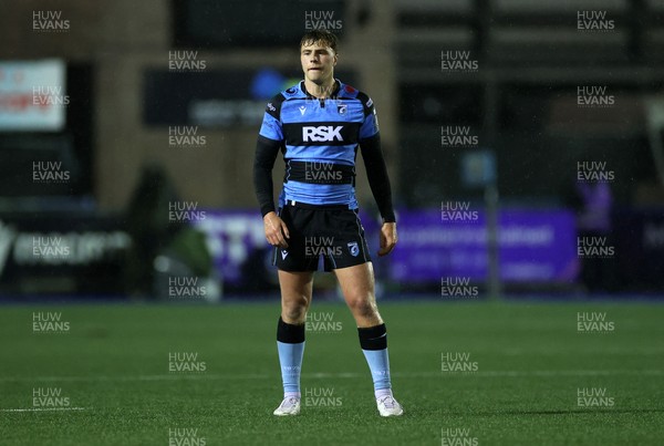 270925 - Cardiff Rugby v Emirates Lions - United Rugby Championship - Jacob Beetham of Cardiff 
