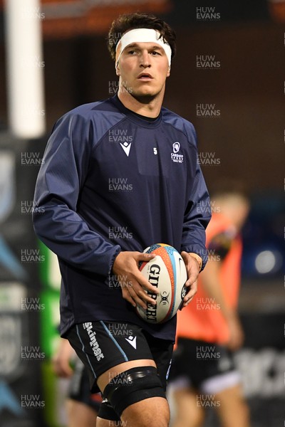 270925 - Cardiff Rugby v Emirates Lions - United Rugby Championship - Teddy Williams of Cardiff Rugby