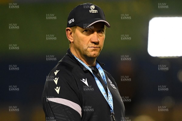 270925 - Cardiff Rugby v Emirates Lions - United Rugby Championship - Cardiff interim head coach, Corniel Van Zyl