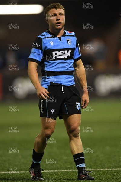 270925 - Cardiff Rugby v Emirates Lions - United Rugby Championship - Tom Bowen of Cardiff Rugby