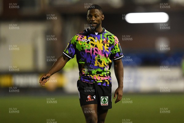 270925 - Cardiff Rugby v Emirates Lions - United Rugby Championship - Lubabalo Dobela of Lions