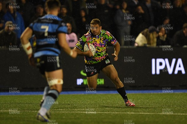 270925 - Cardiff Rugby v Emirates Lions - United Rugby Championship - Morne Brandon of Lions