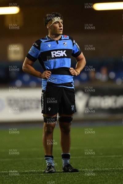 270925 - Cardiff Rugby v Emirates Lions - United Rugby Championship - Teddy Williams of Cardiff Rugby