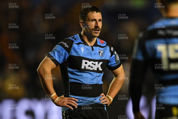 270925 - Cardiff Rugby v Emirates Lions - United Rugby Championship - Harri Millard of Cardiff Rugby