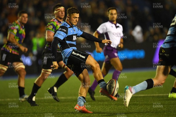 270925 - Cardiff Rugby v Emirates Lions - United Rugby Championship - Callum Sheedy of Cardiff Rugby