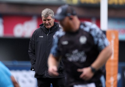 190926 - Cardiff Rugby v Exeter Chiefs - Pre Season Friendly - Exeter Director of Rugby Rob Baxter