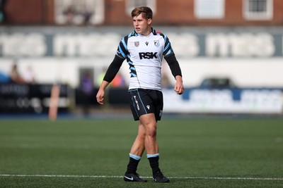 190926 - Cardiff Rugby v Exeter Chiefs - Pre Season Friendly - Steffan Emanuel of Cardiff 