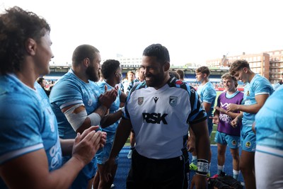 190926 - Cardiff Rugby v Exeter Chiefs - Pre Season Friendly - Scott Sio of Cardiff 