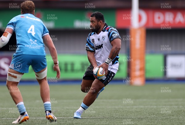 190926 - Cardiff Rugby v Exeter Chiefs - Pre Season Friendly - Scott Sio of Cardiff 
