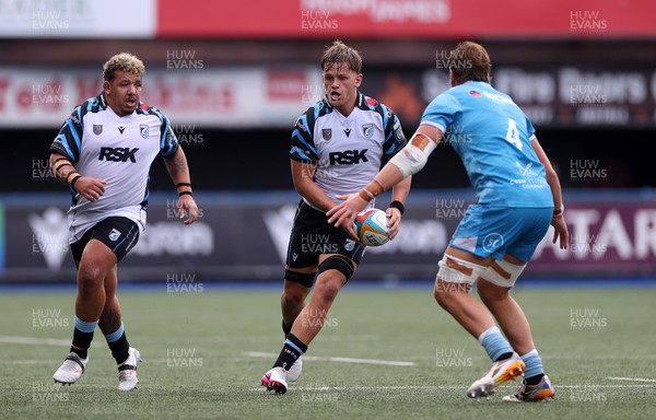 190926 - Cardiff Rugby v Exeter Chiefs - Pre Season Friendly - Alex Mann of Cardiff 