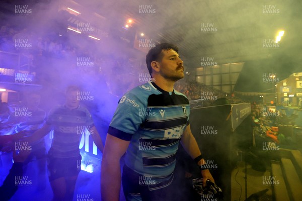 041024 - Cardiff Rugby v Glasgow Warriors - United Rugby Championship - Alun Lawrence of Cardiff 