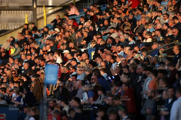 260322 - Cardiff Rugby v Glasgow Warriors - United Rugby Championship - Fans watch the game