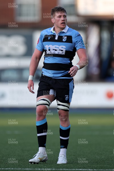 260322 - Cardiff Rugby v Glasgow Warriors - United Rugby Championship - Matthew Screech of Cardiff Rugby