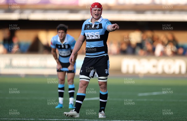 260322 - Cardiff Rugby v Glasgow Warriors - United Rugby Championship - James Botham of Cardiff Rugby