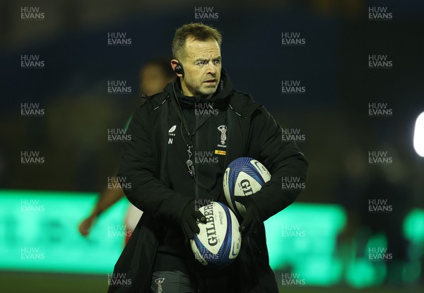 130124 - Cardiff Rugby v Harlequins - Investec Champions Cup - Harlequins Coach Danny Wilson