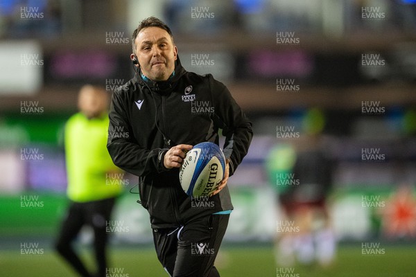 130124 - Cardiff Rugby v Harlequins - Investec Champions Cup - Mat Sherratt coach of Cardiff Rugby