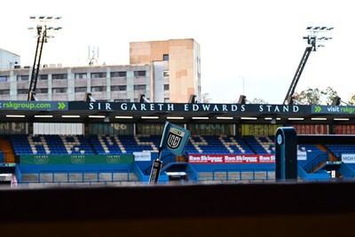 231026 - Cardiff Rugby v Hollywoodbets Sharks - United Rugby Championship - A general view of the Arms Park