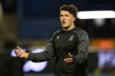 231026 - Cardiff Rugby v Hollywoodbets Sharks - United Rugby Championship - Teddy Williams of Cardiff Rugby
