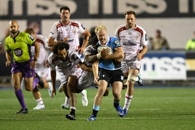 231026 - Cardiff Rugby v Hollywoodbets Sharks - United Rugby Championship - Johan Mulder of Cardiff Rugby