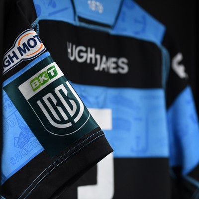 270226 - Cardiff Rugby v Leinster - United Rugby Championship - The Cardiff Rugby dressing room before the match