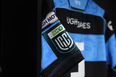 270226 - Cardiff Rugby v Leinster - United Rugby Championship - The Cardiff Rugby dressing room before the match