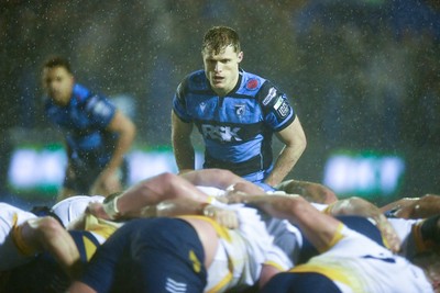 270226 - Cardiff Rugby v Leinster - United Rugby Championship - Aled Davies of Cardiff Rugby