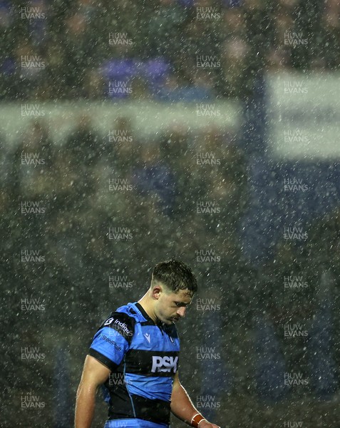 270226 - Cardiff v Leinster - United Rugby Championship - Cameron Winnett of Cardiff 