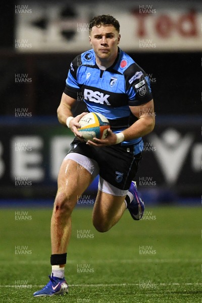 270226 - Cardiff Rugby v Leinster - United Rugby Championship - Mason Grady of Cardiff Rugby