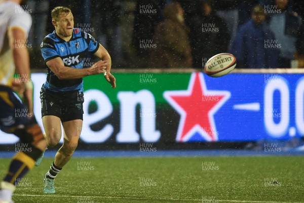 270226 - Cardiff Rugby v Leinster - United Rugby Championship - Aled Davies of Cardiff Rugby