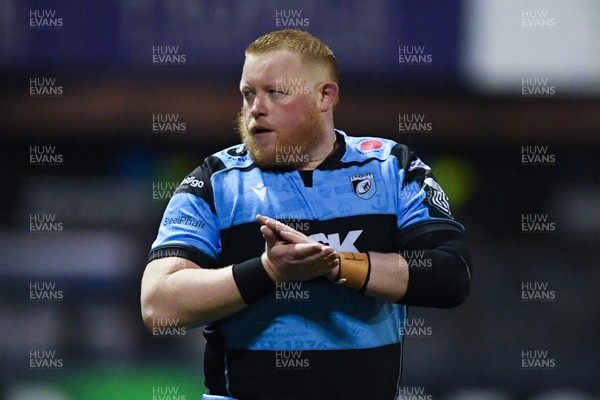 270226 - Cardiff Rugby v Leinster - United Rugby Championship - Kieron Assiratti of Cardiff Rugby