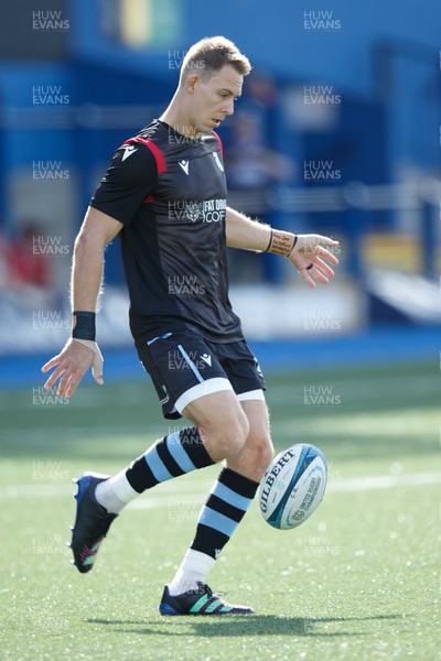170922 - Cardiff Rugby v Munster - United Rugby Championship - Liam Williams of Cardiff Rugby during the warm up