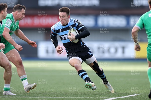 150123 - Cardiff Rugby v Newcastle Falcons - European Rugby Challenge Cup - Josh Adams of Cardiff 