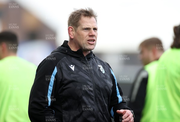 150123 - Cardiff Rugby v Newcastle Falcons - European Rugby Challenge Cup - Assistant Coach T Rhys Thomas