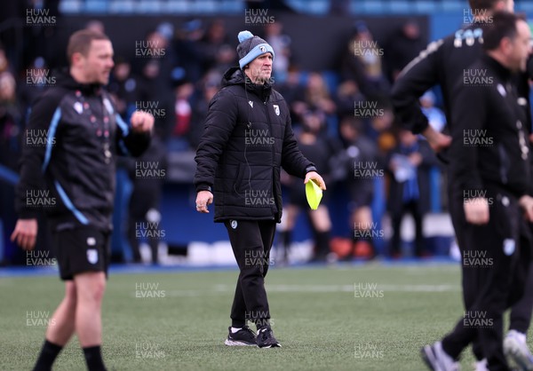 150123 - Cardiff Rugby v Newcastle Falcons - European Rugby Challenge Cup - Assistant Coach Richard Hodges