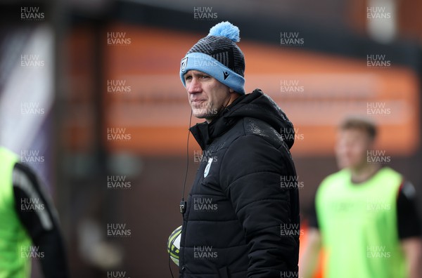 150123 - Cardiff Rugby v Newcastle Falcons - European Rugby Challenge Cup - Assistant Coach Richard Hodges