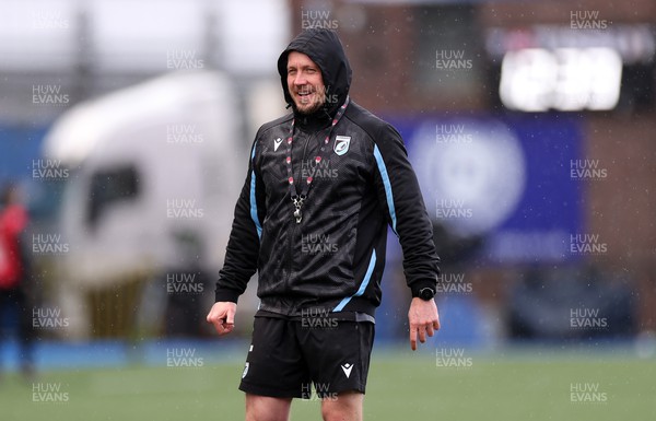 150123 - Cardiff Rugby v Newcastle Falcons - European Rugby Challenge Cup - Assistant Coach Richie Rees