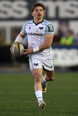 240426 - Cardiff Rugby v Ospreys - United Rugby Championship - Dan Edwards of Ospreys