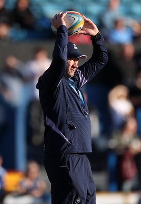 240426 - Cardiff Rugby v Ospreys - United Rugby Championship - Cardiff Head Coach Corniel Van Zyl
