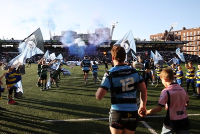 240426 - Cardiff Rugby v Ospreys - United Rugby Championship - General View of the Cardiff Arms Park
