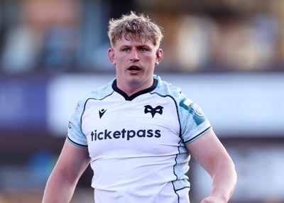 240426 - Cardiff Rugby v Ospreys - United Rugby Championship - Jac Morgan of Ospreys