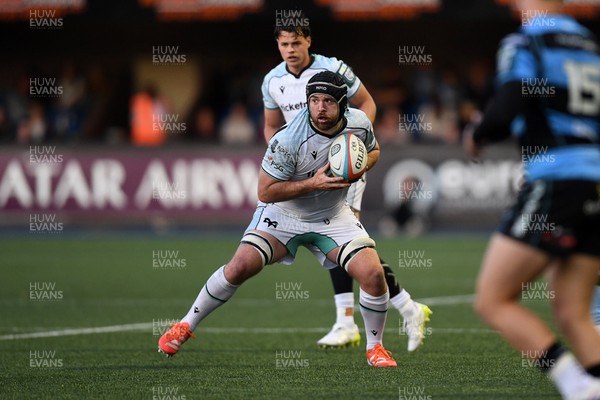 240426 - Cardiff Rugby v Ospreys - United Rugby Championship - Morgan Morris of Ospreys